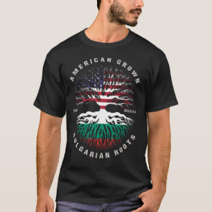 Camiseta Bandeira Búlgara Crescida Americana