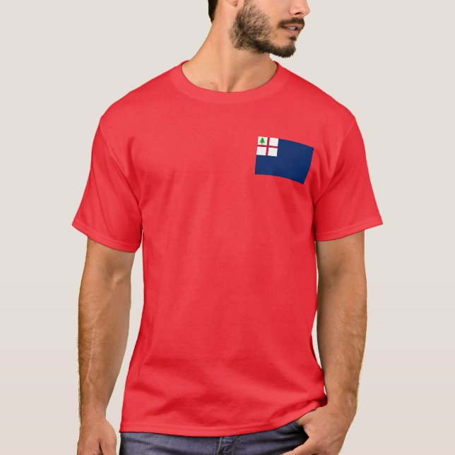 Camiseta Bandeira Bunker Hill (Frente)