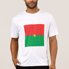 Camiseta Bandeira Burkina Faso