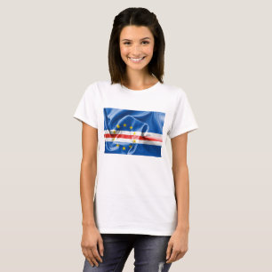 Camiseta Bandeira Cabo Verde