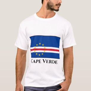 Camiseta Bandeira Cabo Verde