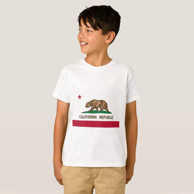 CAMISETA BANDEIRA CALIFORNIA (Frente Completa)
