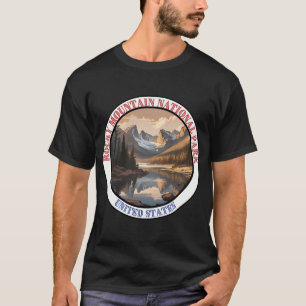 Camiseta Bandeira Camuflada de Pesca de Robalo com Boca Gra