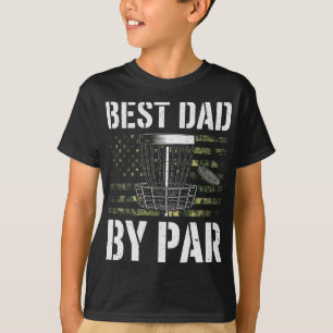 Camiseta Bandeira Camuflada EUA Melhor Pai Por Par Disc Gol