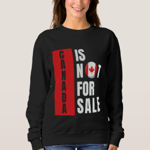 Camiseta Bandeira Canadá independente EUA Não À Venda Orgul