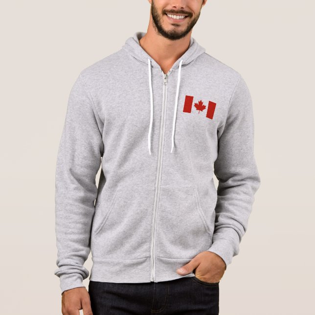 Camiseta Bandeira Canadense (Frente)
