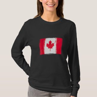 Camiseta Bandeira Canadense Bandeira do Canadá  Canadá