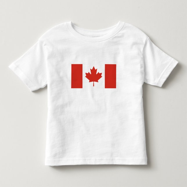 Camiseta Bandeira Canadense Patriota (Frente)