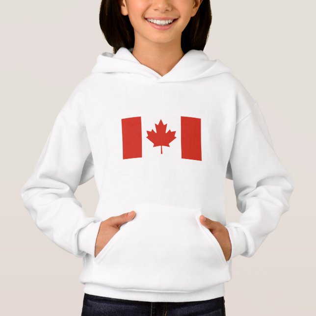 Camiseta Bandeira Canadense Patriótica (Frente)
