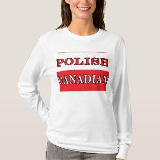 Camiseta Bandeira Canadense Polônia