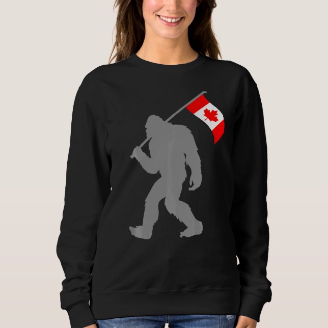 Camiseta Bandeira Canadiana No Canadá (Frente)