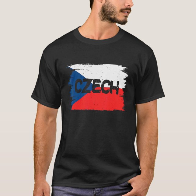 Camiseta Bandeira Checa (Frente)