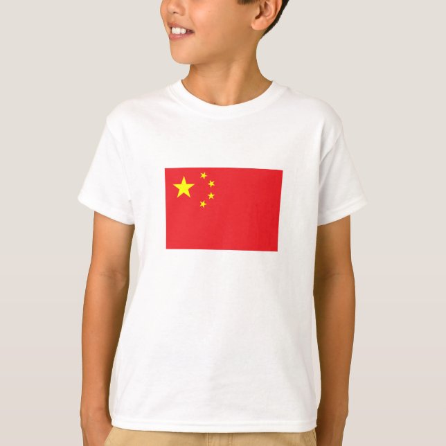 Camiseta Bandeira Chinesa (Frente)