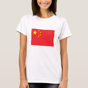 Camiseta Bandeira Chinesa