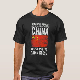 Camiseta Bandeira Chinesa da China