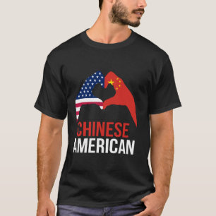 Camiseta Bandeira chinesa dos EUA