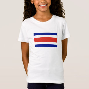 Camiseta Bandeira Civil da Costa Rica