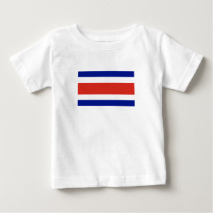 Camiseta Bandeira Civil da Costa Rica