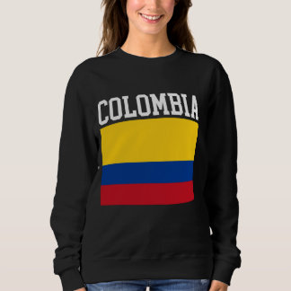 Camiseta BANDEIRA COLÔMBIA ESPORTE ATLÉTICA Homens Mulheres