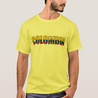 Camiseta Bandeira colombiana de Colômbia