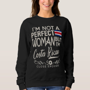 Camiseta Bandeira Costa Rica Mulher Orgulho Costa Rica Souv