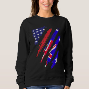 Camiseta Bandeira Crescida Australiana Americana EUA Patrio