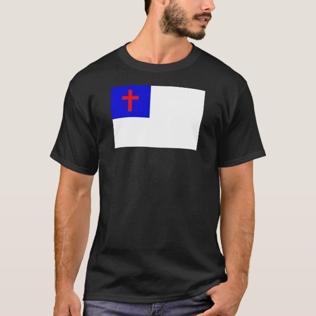 Camiseta Bandeira cristã (Frente)