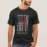 Bandeira Cristã Patriótica Abençoada Uma Nação Sob