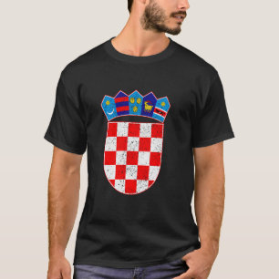 Camiseta Bandeira croata Hrvatska Croácia Pride