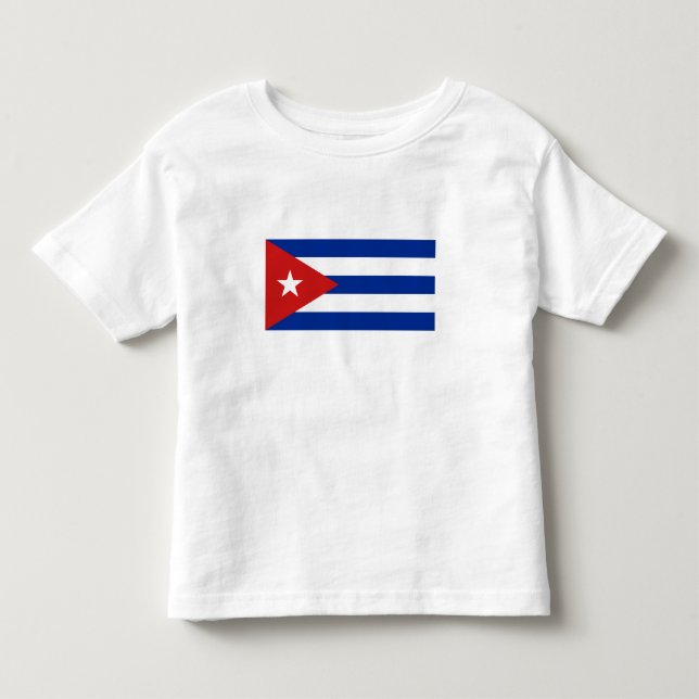 Camiseta Bandeira Cuba (Frente)
