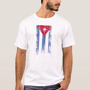 Camiseta Bandeira cubana