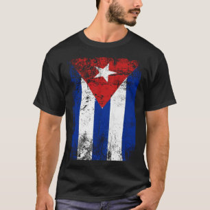 Camiseta Bandeira Cubana Revolução Cubana Orgulho Cubano Vi