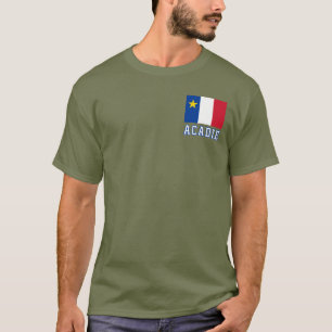 Camiseta Bandeira da Acádia