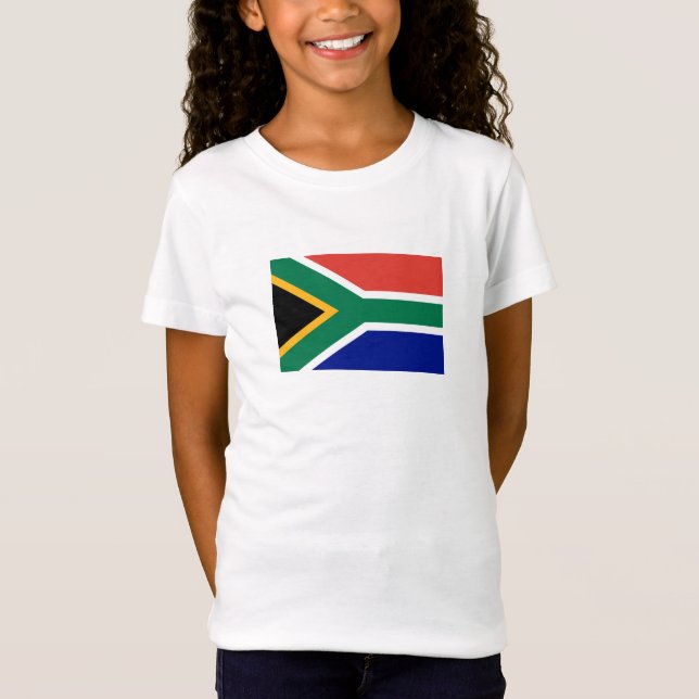 Camiseta Bandeira da África do Sul (Frente)