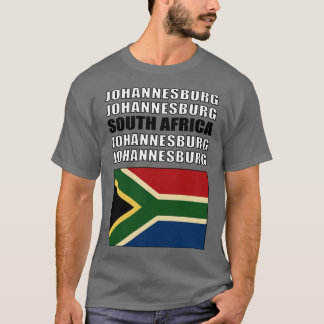 Camiseta Bandeira da África do Sul