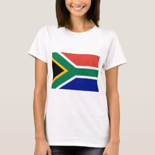 Camiseta Bandeira da África do Sul