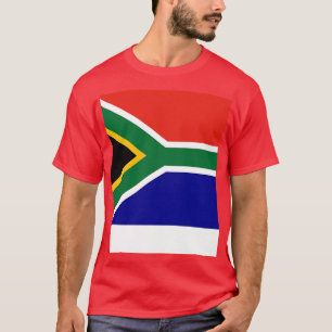 Camiseta Bandeira da África do Sul