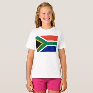 Camiseta Bandeira da África do Sul