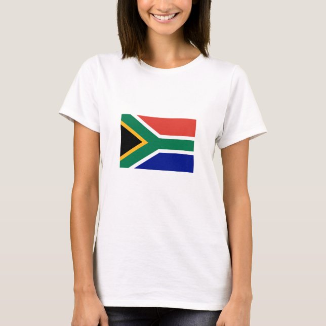 Camiseta Bandeira da África do Sul (Frente)