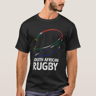 Camiseta Bandeira da África do Sul do Rugby Bokke