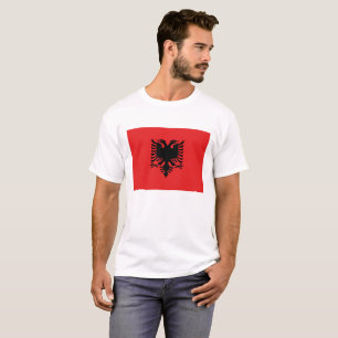 Camiseta Bandeira da Albânia