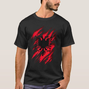 Camiseta Bandeira da Albânia