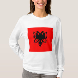 Camiseta Bandeira da Albânia