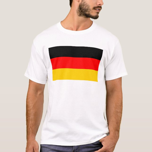 Camiseta Bandeira da Alemanha (Frente)