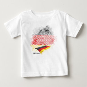 Camiseta bandeira da Alemanha