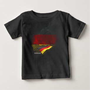 Camiseta bandeira da Alemanha
