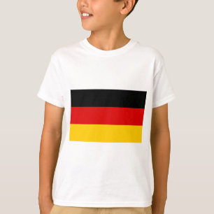 Camiseta Bandeira da Alemanha - Bundesflagge und Handelsfla