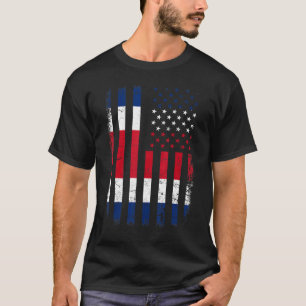 Camiseta Bandeira da América Latina Costa Rica