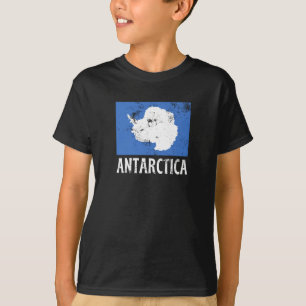 Camiseta Bandeira da Antártida