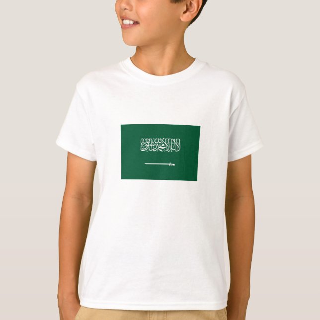 Camiseta Bandeira da Arábia Saudita (Frente)